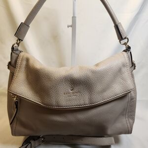 Kate Spade New York Cobble Hill Minka Tan Pebbled Leather Shoulder Bag